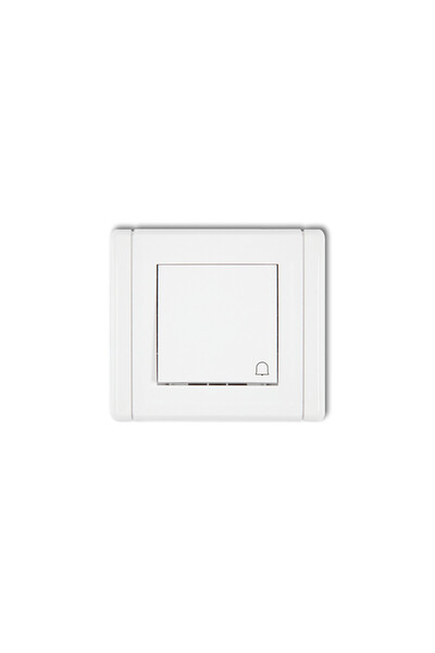 KARLIK Flexi buton clopot alb (FWP-4)