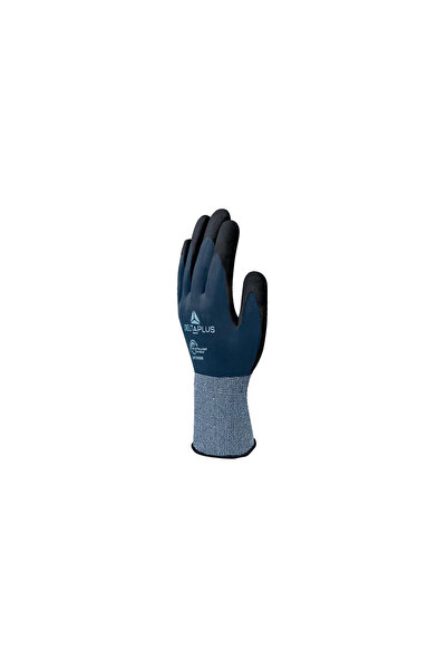 Delta Plus Mănuși tricotate din poliester reciclat și spandex, cusătură 15, c...