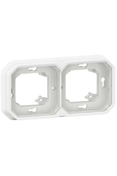 Legrand NOWY PLEXO 55 Suport dublu încastrat alb 069694L