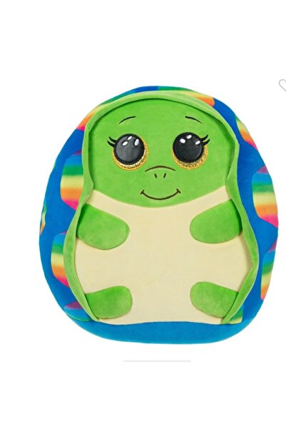 OEM Jucărie de pluș Squishy Beanies Broască Țestoasă Albastră 35 cm - AS