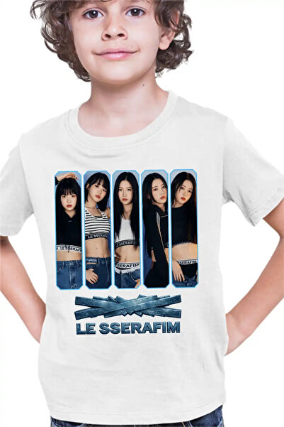 OEM Тениска Le Sserafim Kpop Bts Парти мърч
