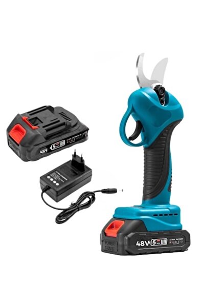 MACVI Foarfecă electrică de grădinărit Macvi ®   48V, 2 Baterii, Încărcător, ...
