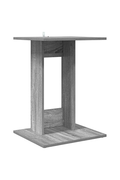 vidaxl Masă laterală Gri Sonoma 45 x 40 x 62,5 cm Lemn compozit
