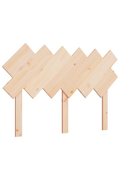 vidaxl Tăblie de pat, 132x3x81 cm, lemn masiv de pin