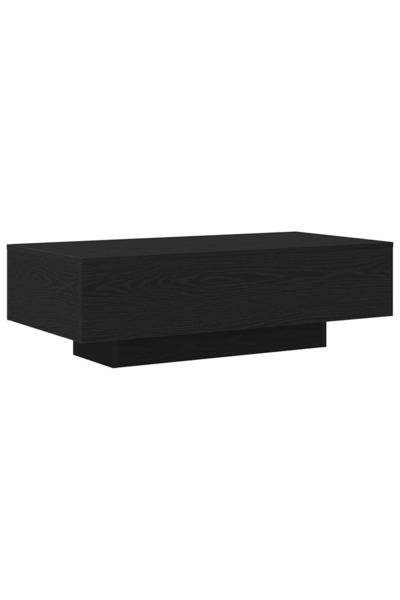 vidaxl Masă de cafea Stejar Negru 100 x 49,5 x 31 cm Lemn compozit