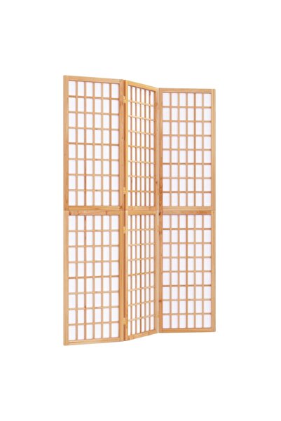 vidaxl Paravan pliabil de cameră, 3 panouri, 120x170 cm, stil japonez