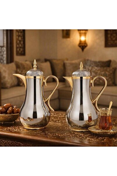 Lavera Stainless Tea & Coffee Thermos - 1 Liter - Sophisticated & Luxurious D...