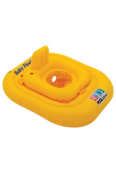 Intex Colac gonflabil pentru bebeluși, Pool School 56587 EE, pătrat, galben, ...