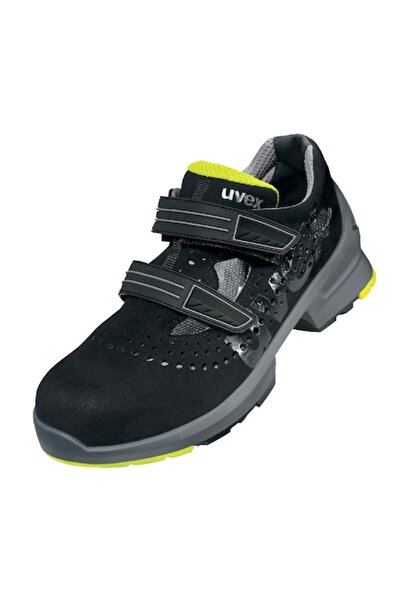 Uvex Sandale de protecție, uvex, 1 S1 SRC ESD 85428, piele ecologică, negru, ...