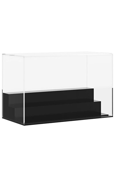 vidaxl Vitrină transparentă, 25 x 12 x 16 cm, acrilică