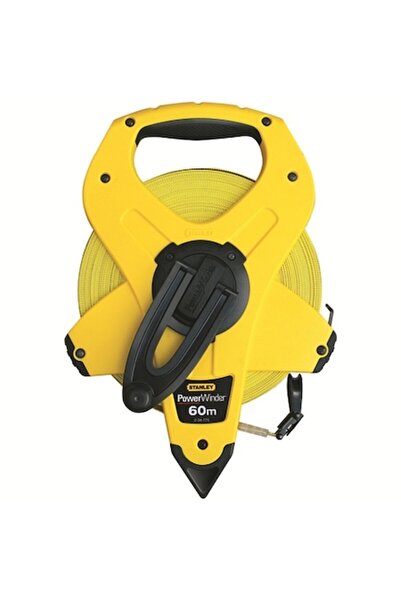 Stanley 2-34-775 Ruletă din fibră de sticlă, 60m, cu mâner și gradații pe amb...