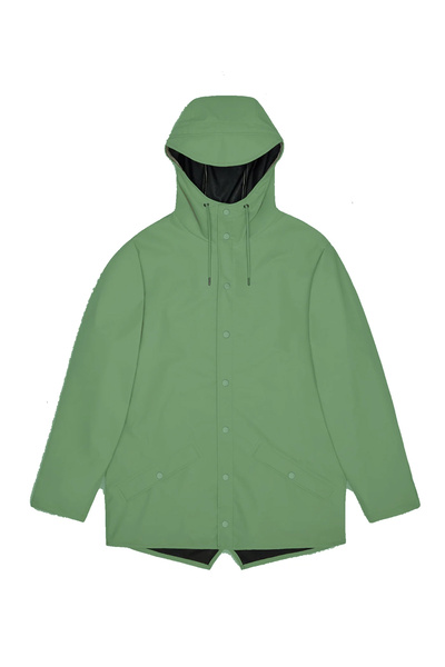 Rains Yeşil Erkek Standart Fit Yağmurluk Jacket W3