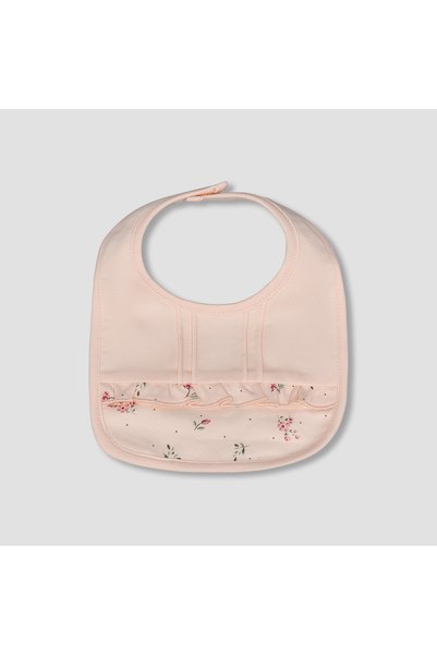 Juniors Baby Bib with Floral Print