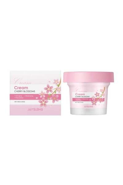 jaysuing Cherry Blossom Glow Cream for Soft, Hydrated, and Youthful Looking S...