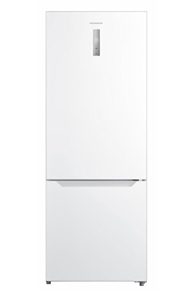 Heinner 435L Frigider-congelator No Frost Inverter, 70 cm, Alb