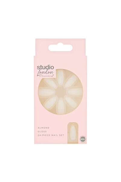 SUPERDRUG Studio Takma Tırnak Deniz Kabuğu 24'lü — Doğal Görünüm, Kolay Uygul...