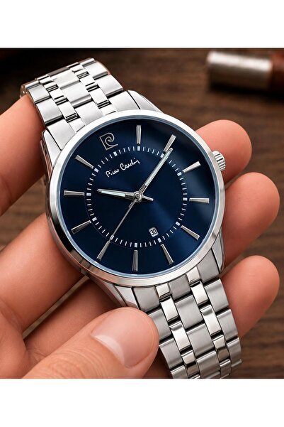 Pierre Cardin Men's Wristwatch with Steel Strap with 2 Years Warranty Special...