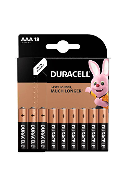 Duracell Βασικές μπαταρίες AAA, LR03, 18 τεμάχια