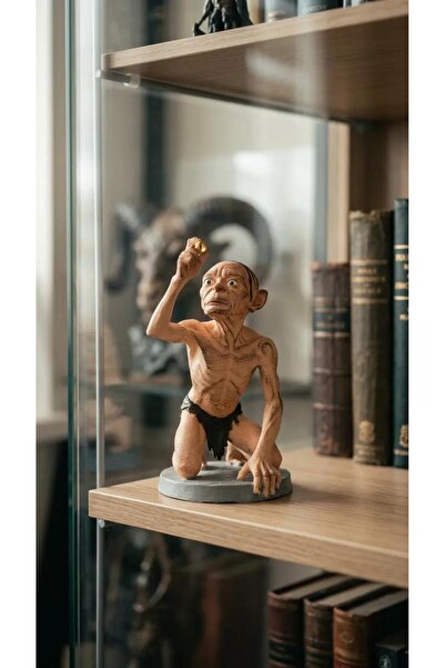 CRAFTEL üzüklerin Efendisi Gollum Smeagol Figür Tek Yüzük Maket Biblo Koleksi...