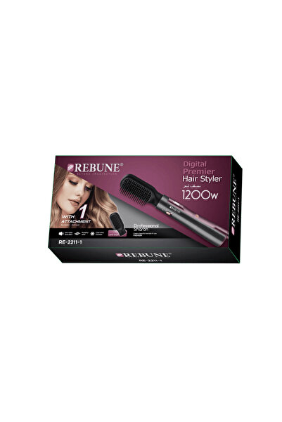 rebune Hair Styler Re-2211-1 Black Pink