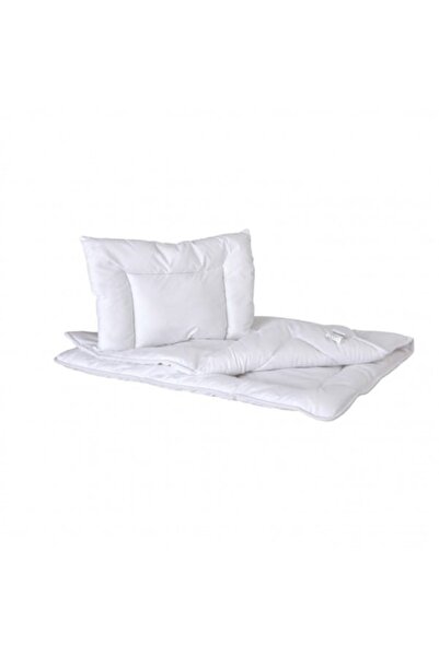 Poldaun Set de lenjerie de pat Vitamed antialergic din microfibră albă, 100x1...