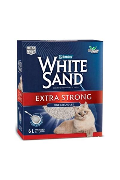 WHİTE SAND Άμμος Μπετονίτη Extra Strong 6lt