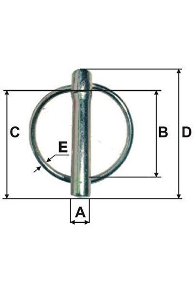 MK BOLT LOCK WITH RING 10.0X56MM / 3.5X36.5MM / 45MM