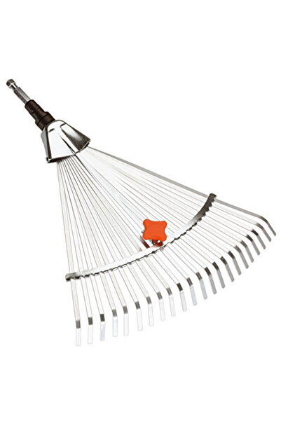 Gardena Grebla metalica reglabila pentru frunze, 50cm, Otel