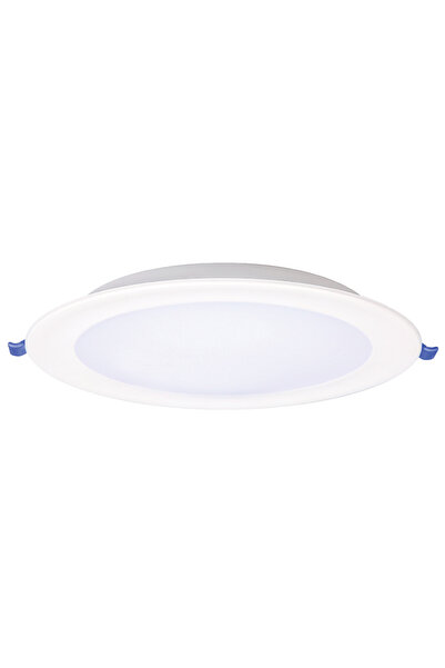 POWERTECH Πλαστικό Χωνευτό Σποτ με Ενσωματωμένο LED και Λευκό Φως, Λευκό, 11....