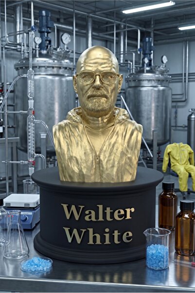 Breaking Bad - 15CM Walter White Heisenberg Figür Bust Figür