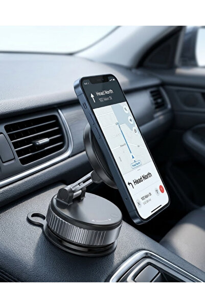 Araç İçi Manyetik Navigasyon Telefon Tutucu Güçlü Mıknatıslı Stand