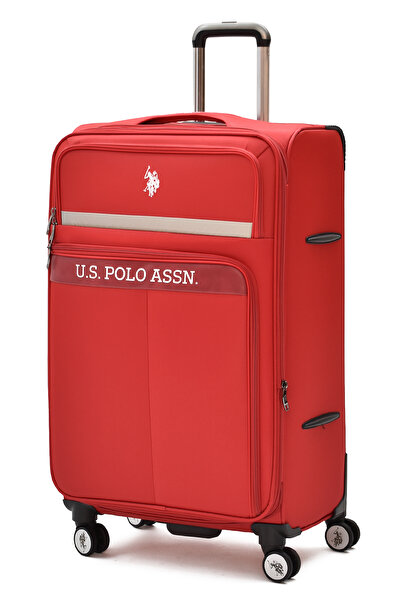 U.S. Polo Assn. Büyük Boy Kumaş Valiz – Geniş Hacimli Körüklü, Ultra Hafif, 8...