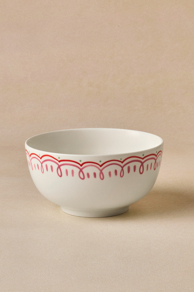 Karaca Cherry Time Noodle Kase 14 cm