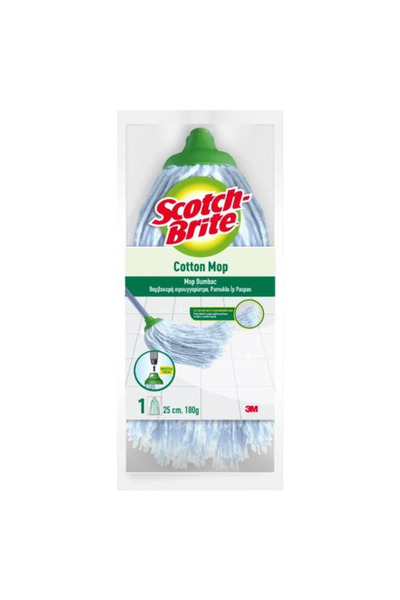 3M Mop din Bumbac - Scotch-Brite, 25 cm, 1 buc