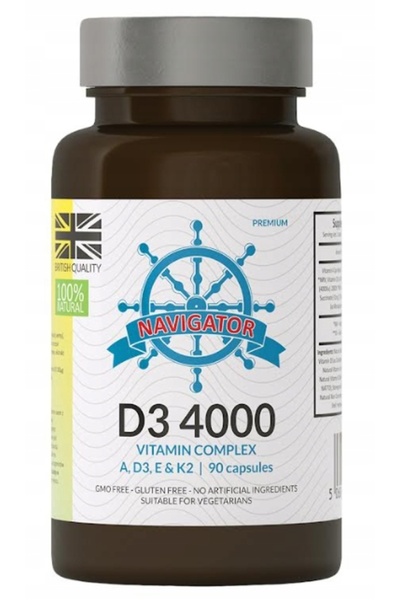 NAVIGATOR Complex de vitamine D3 4000 90 capsule