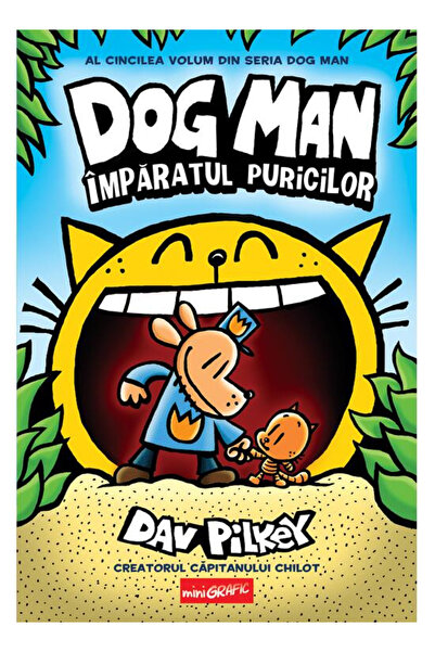 Editura Art Dog Man #5. The Flea Emperor, Dav Pilkey - Art Publishing House