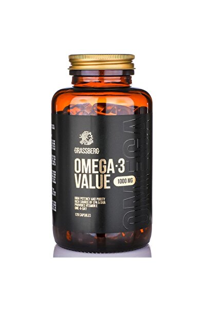 Grassberg Omega-3 Value 1000mg, 120 capsule moi