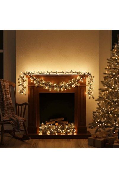 Generic LED Fairy String Lights Ball 50M 500 LEDs Warm White – Diwali Decoration Twinkle Lights for Home, Party, Wedding & Outdoor Garden Decor