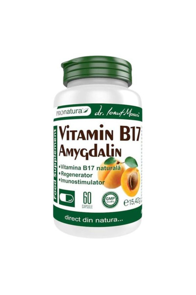 MEDICA Vitamina B17 Amygdalin Pro Natura, Medica, 60 capsule