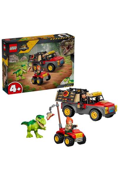 LEGO Genç T. rex Taşıma Kamyonu 77978 - 4 Yaş ve Üzeri Çocuklar için Yaratıcı...