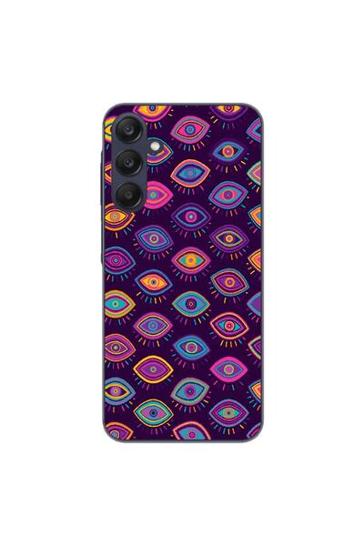 OEM Husa compatibila cu Samsung Galaxy A25 5G Silicon Gel Tpu Model Tribal Eyes