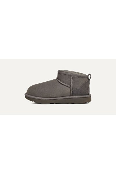 UGG CLASSIC ULTRA MINI 1130750K-GREY Pantofi gri pentru copii, Mărimea 16
