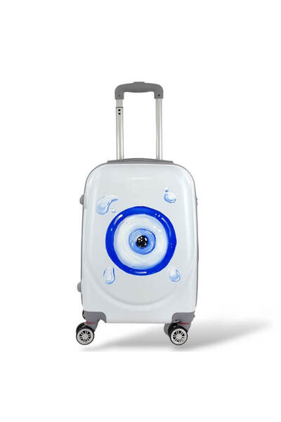 Playful Σκληρή Παιδική Βαλίτσα Καμπίνας PLAYFULBAGS PS219-20. 55x40x20εκ. Λευ...