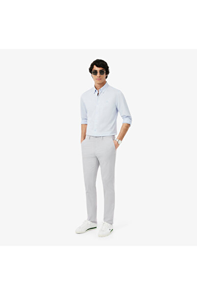 Lacoste Erkek Slim Fit Gri Pantolon