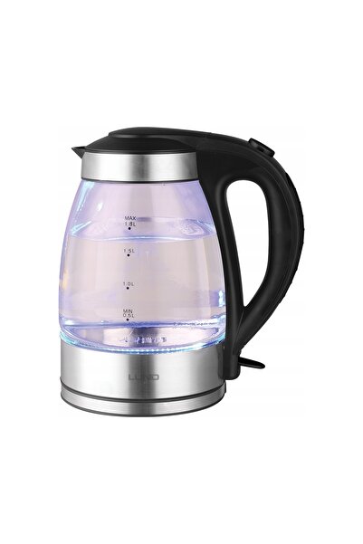 LUND Fierbător electric 1,8L din sticlă cu iluminare LED