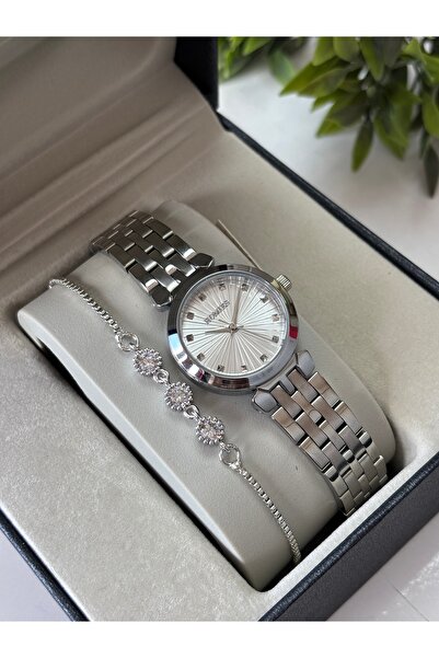 Homies Original-Women's Wristwatch - Silver Color - Adjustable Steel Band - B...