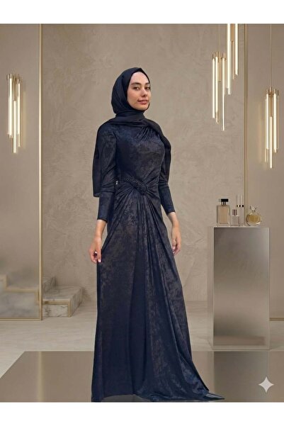 Kenzel Belden Accessoried Evening Dress