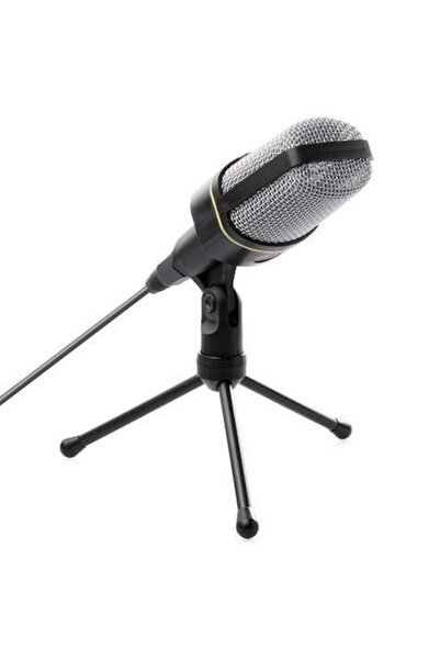 Vivendo Microfon profesional Andowl QY-920, vlogging si podcast, Negru