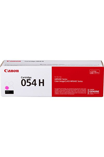 Canon Cartuș de toner 054H Magenta cu randament mare, 2300 de pagini, pentru ...