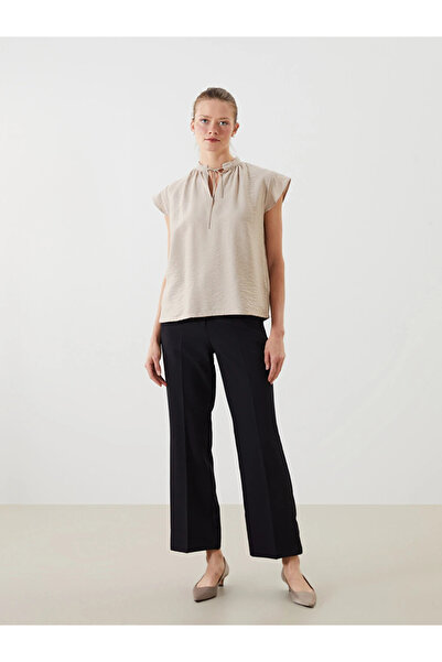 LC Waikiki Black Standard Fit Women's Cigarette Pants